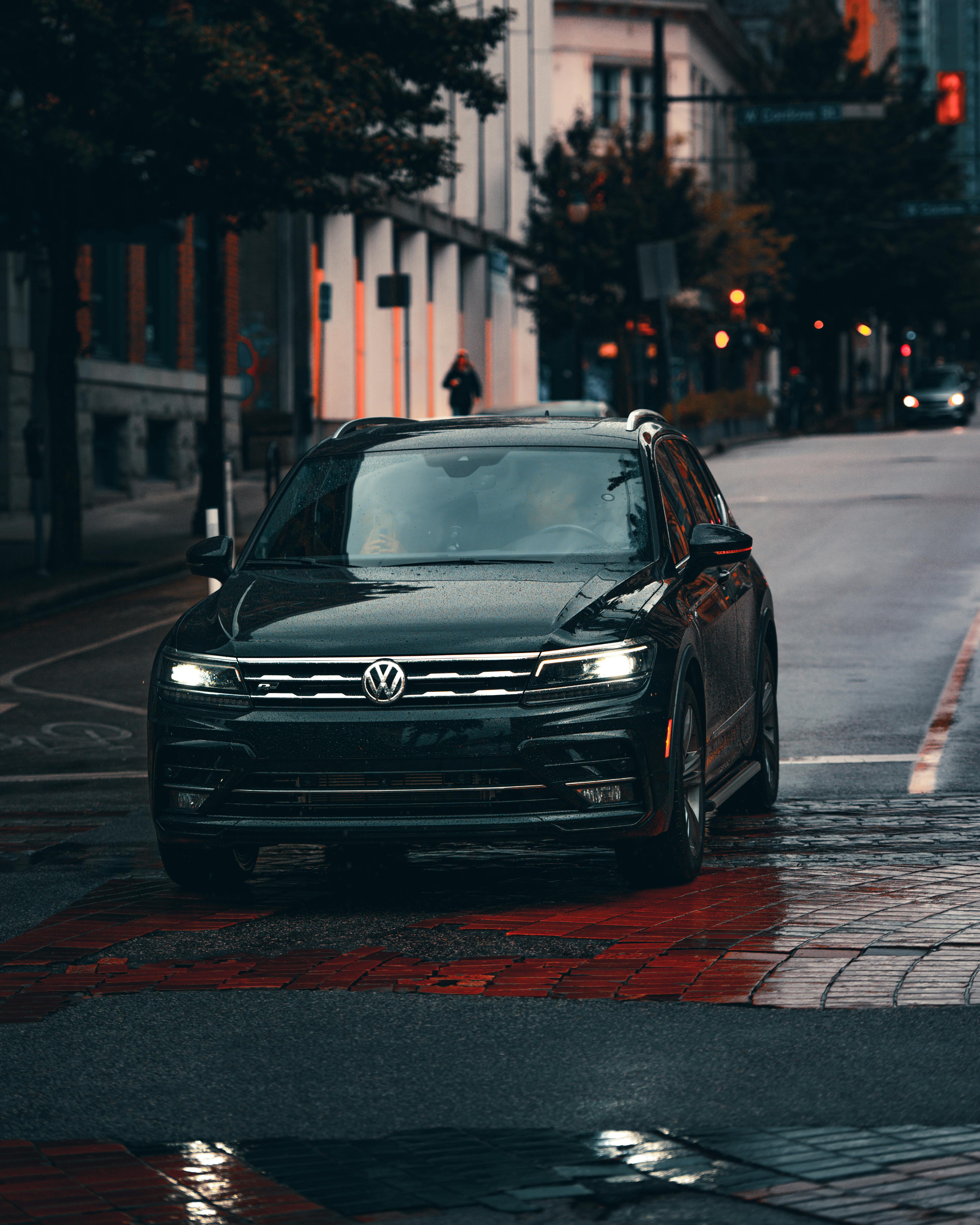 Black Honda Car On Road Free Stock Photo