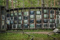Old TV Sets on Display