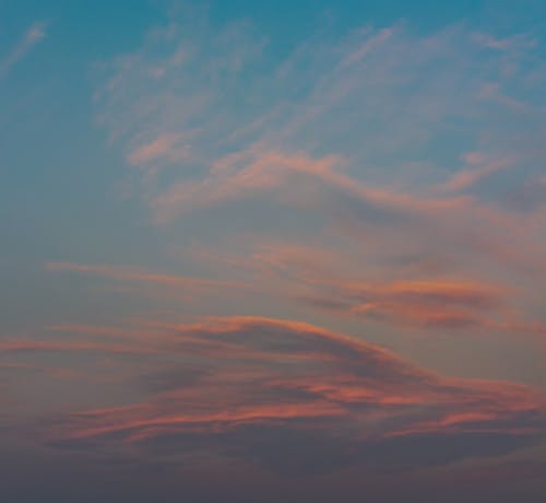 Clouds in the Sky during Sunset