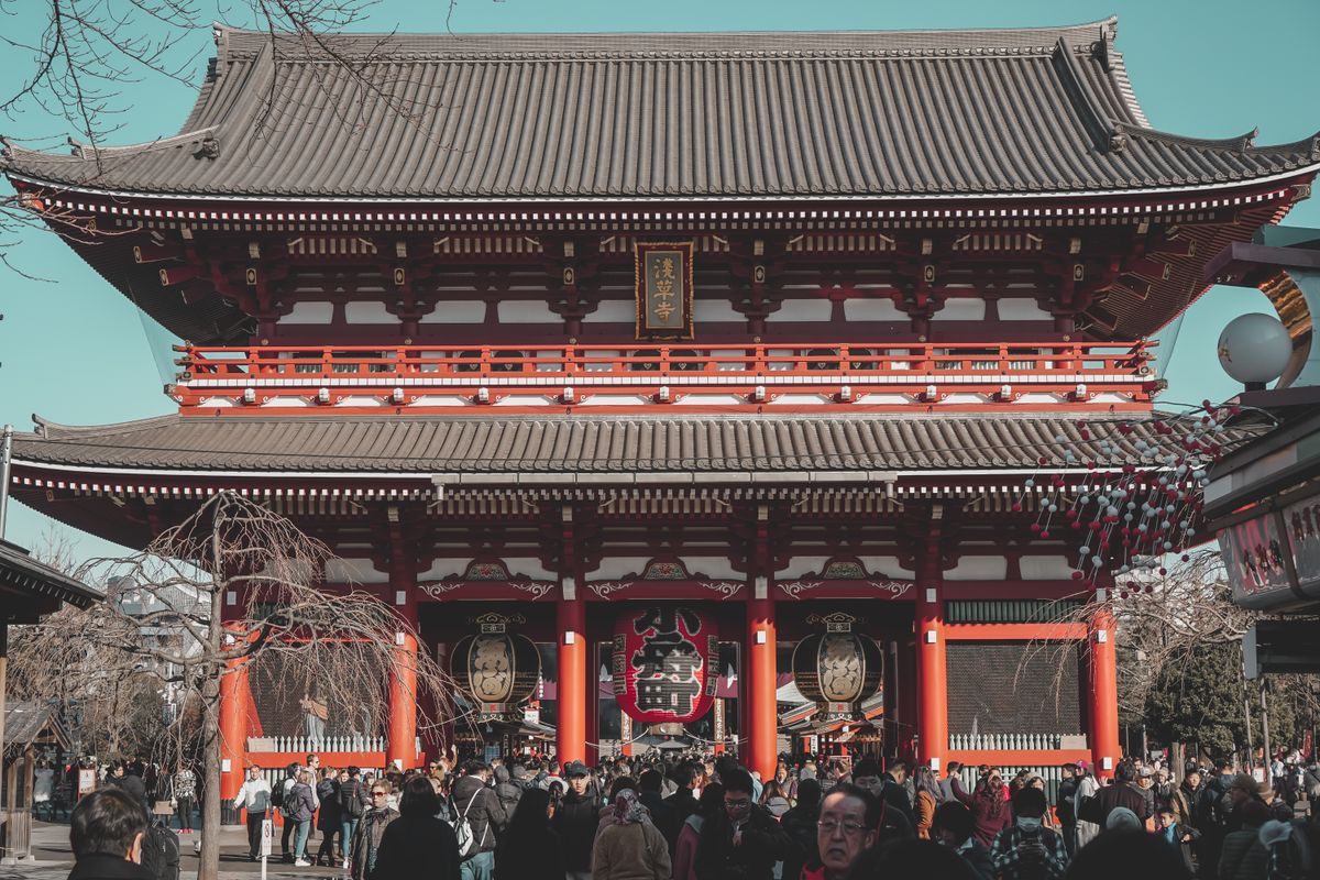 Hozomon Gate and the Main Hall