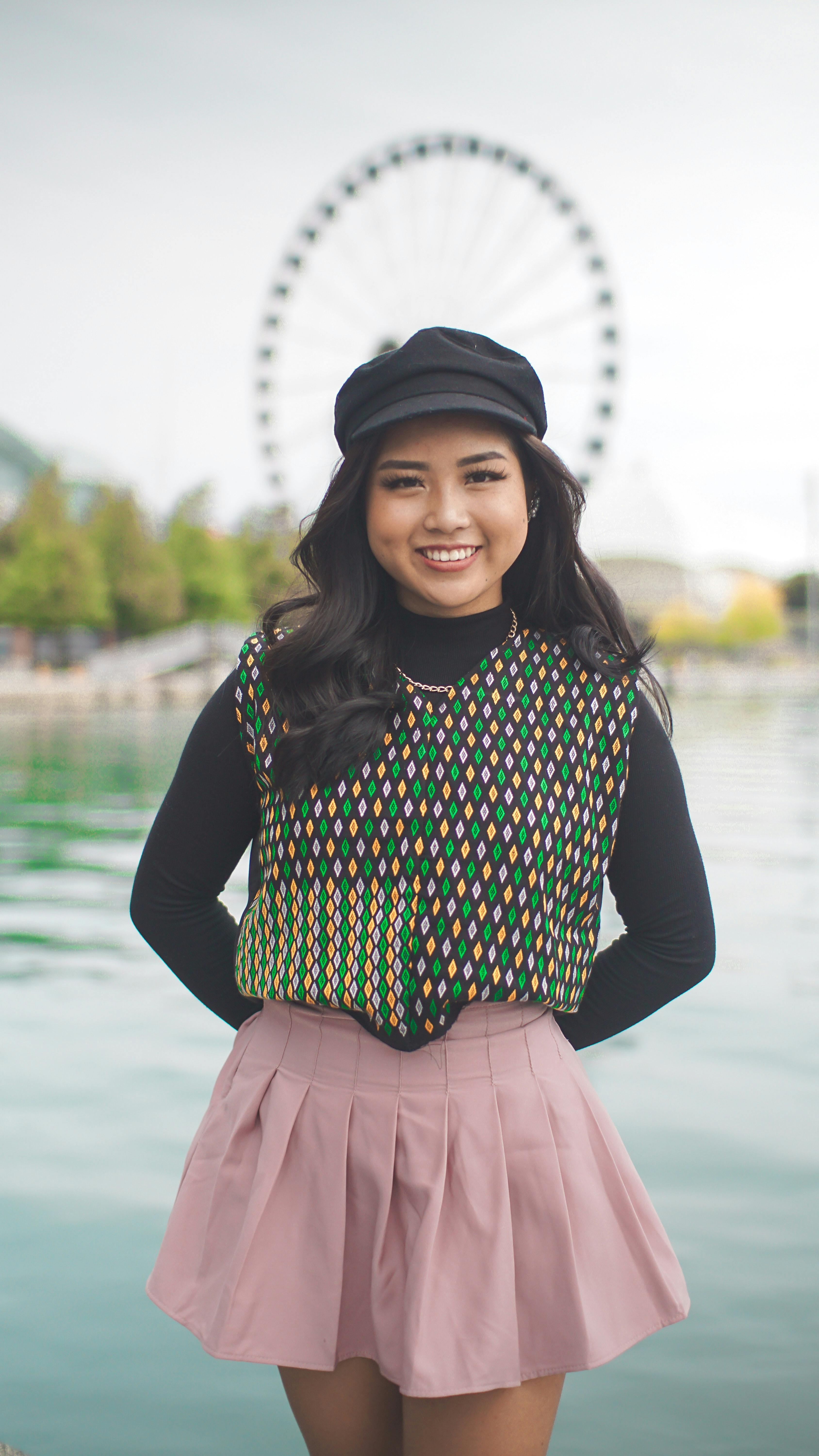 미소 짓는, 수직 쐈어, 스타일의 무료 스톡 사진