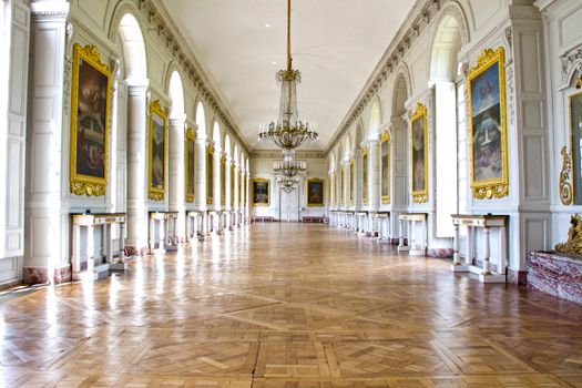 Empty Hallway inside a Georgian Themed Interior 