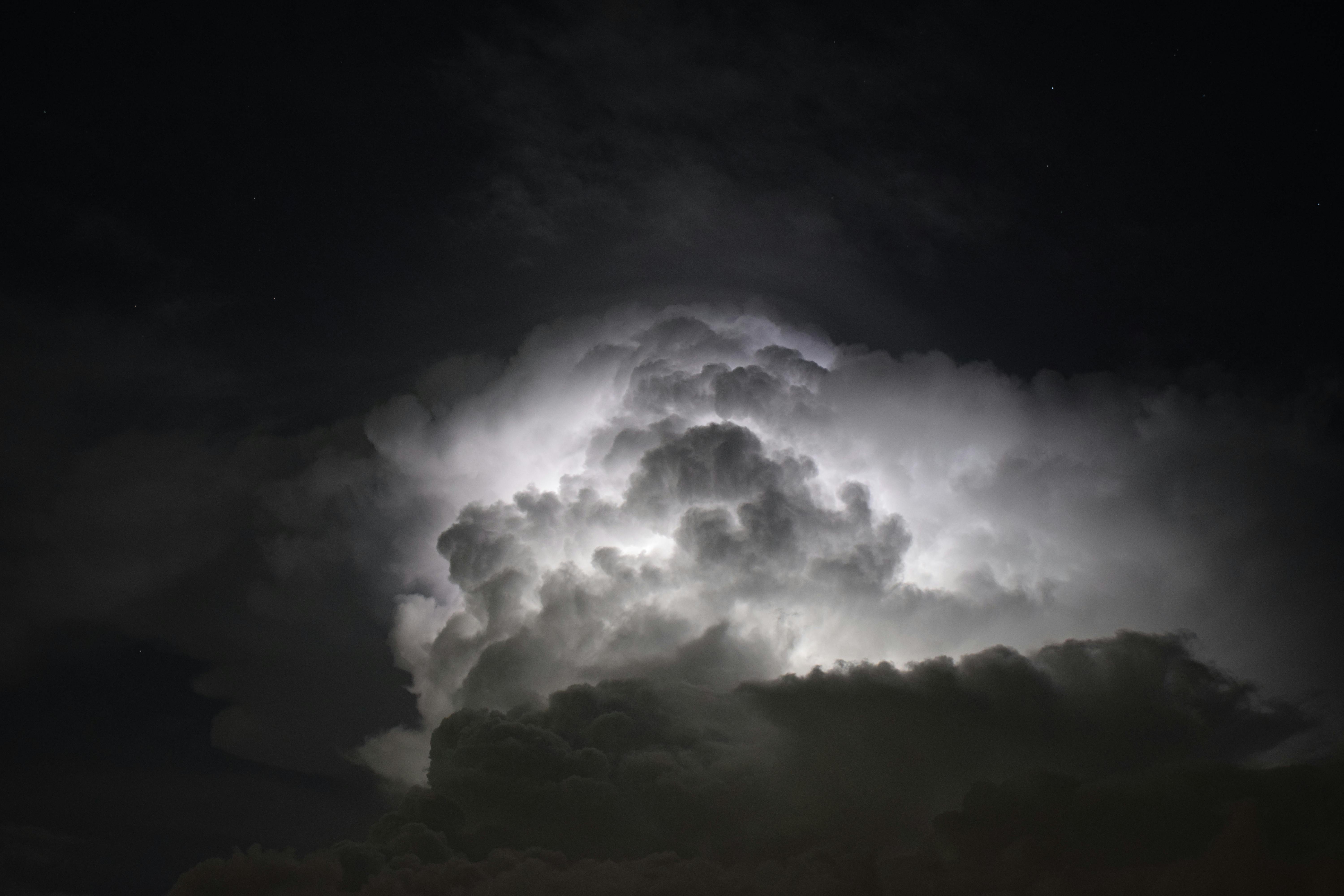 Gray Clouds Free Stock Photo