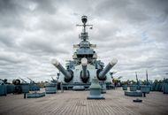Gigantic Warship Vessel