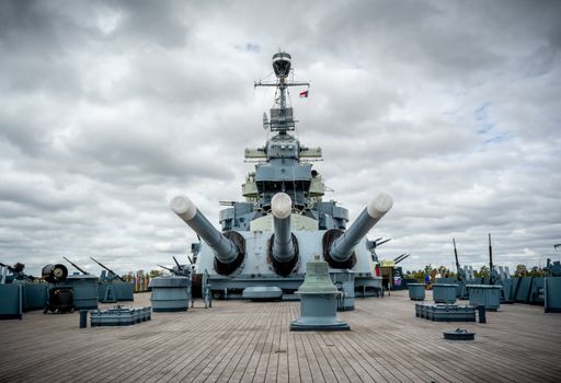 Gigantic Warship Vessel 