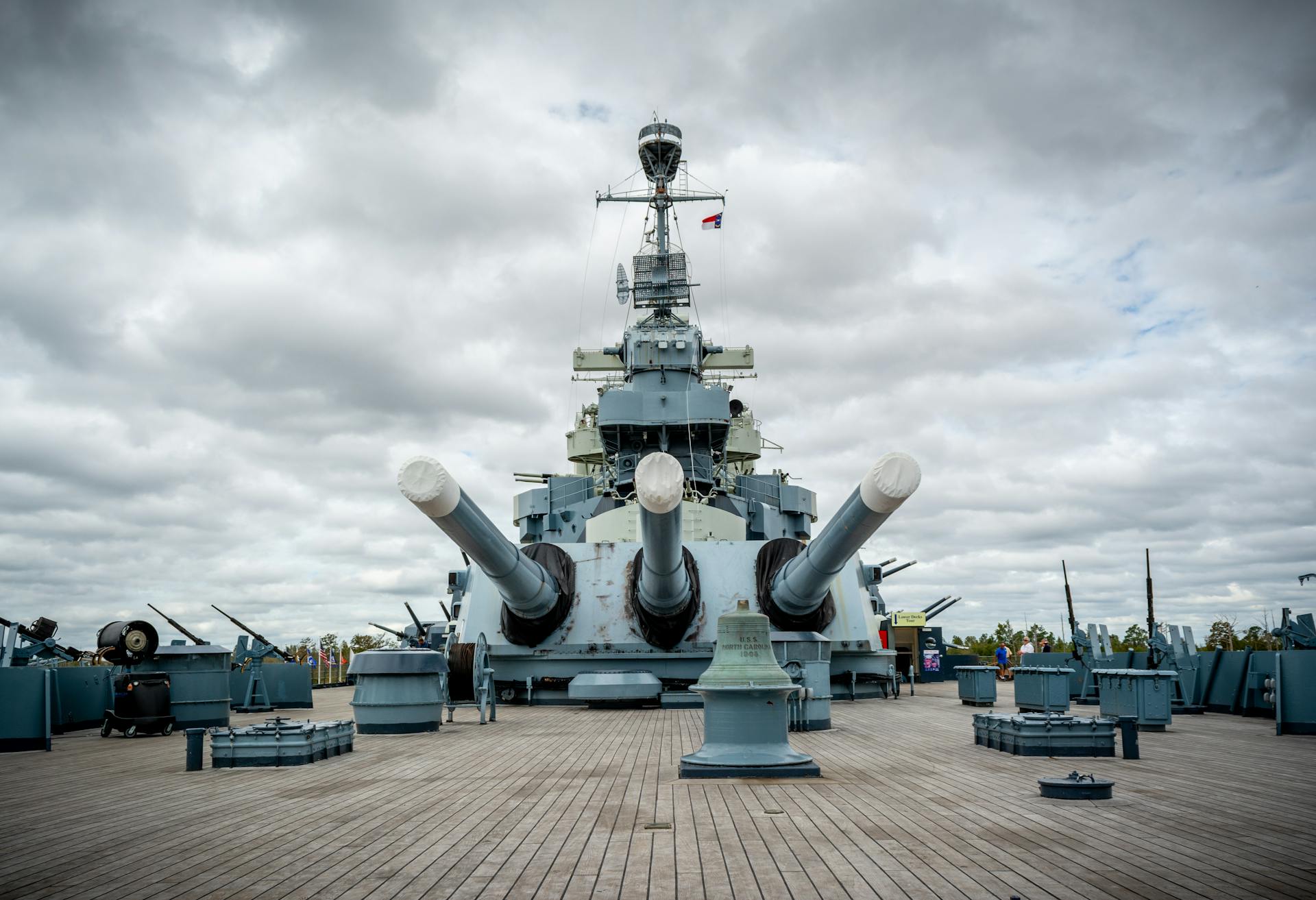 Gigantic Warship Vessel