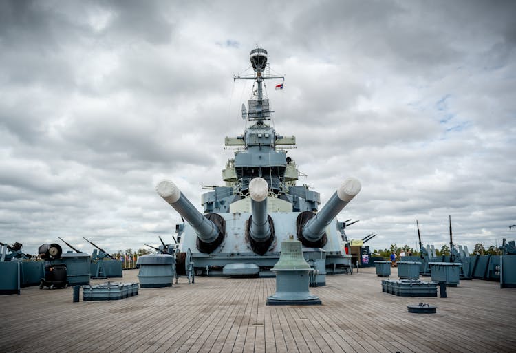 Gigantic Warship Vessel 