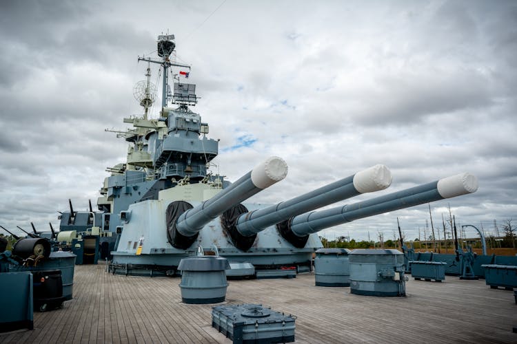 Gigantic Warship Vessel 