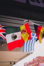 Close-up Photo of Flags