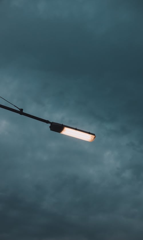 Free Low Angle Shot of Street Light during Evening  Stock Photo