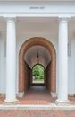 Arched Hallway