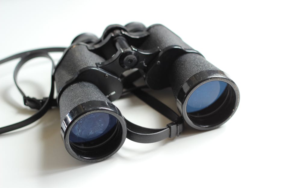 Black Binoculars