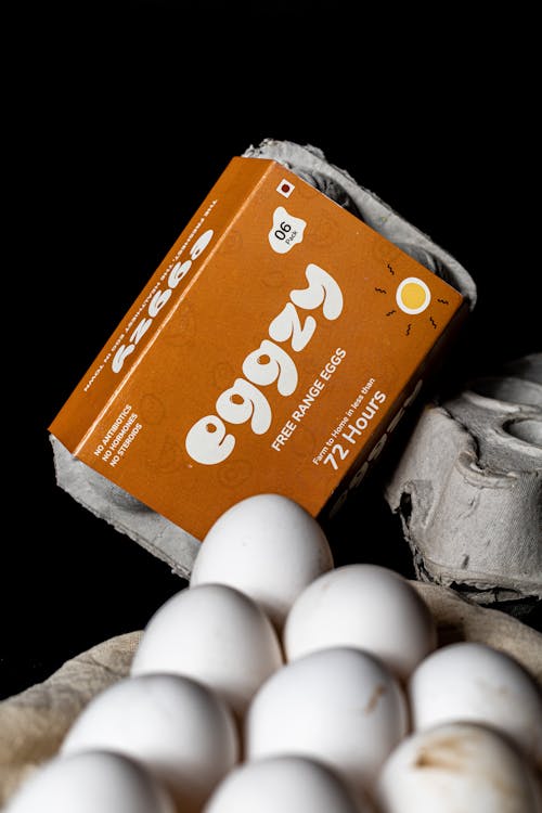 Product Shoot of an Egg Brand 