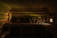 Dried Plants on Wooden Panel