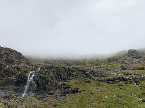 優美的風景, 北威爾斯, 多雲的天空 的 免費圖庫相片