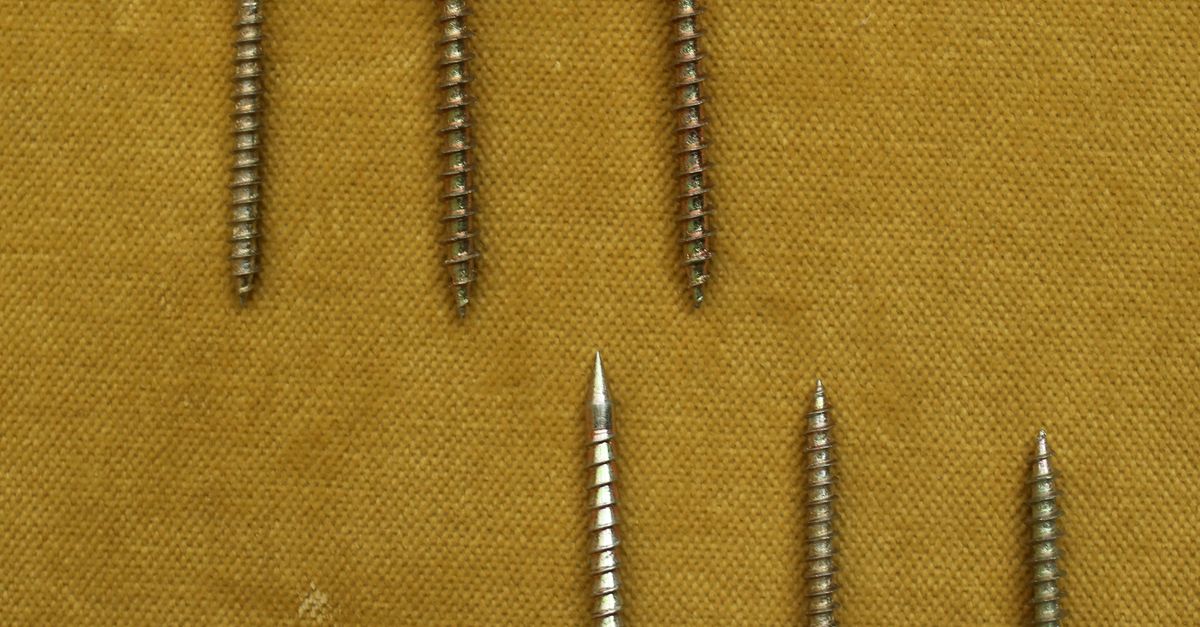 Skrew A Close-Up Shot of Screws · Free Stock Photo