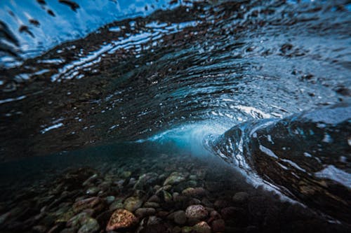 Close Up Shot of Ocean Waves