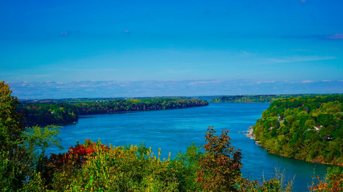 Professional wrestling ring lit by arena lights before a show