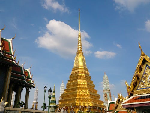 Temple of the Emerald Buddha Under Blue Sky