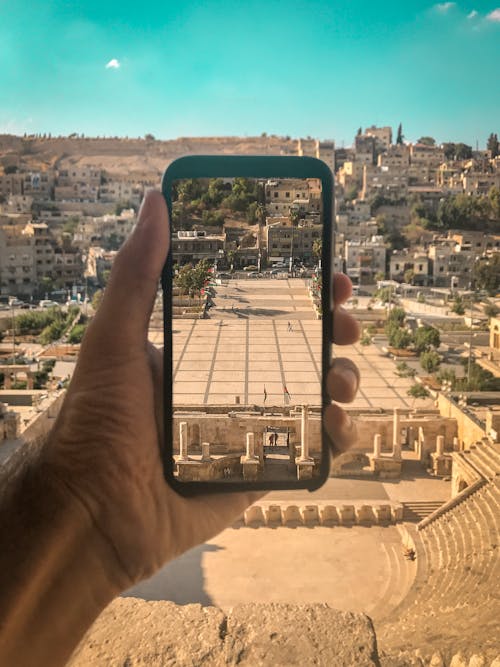 Free stock photo of amman, blue, iphone7