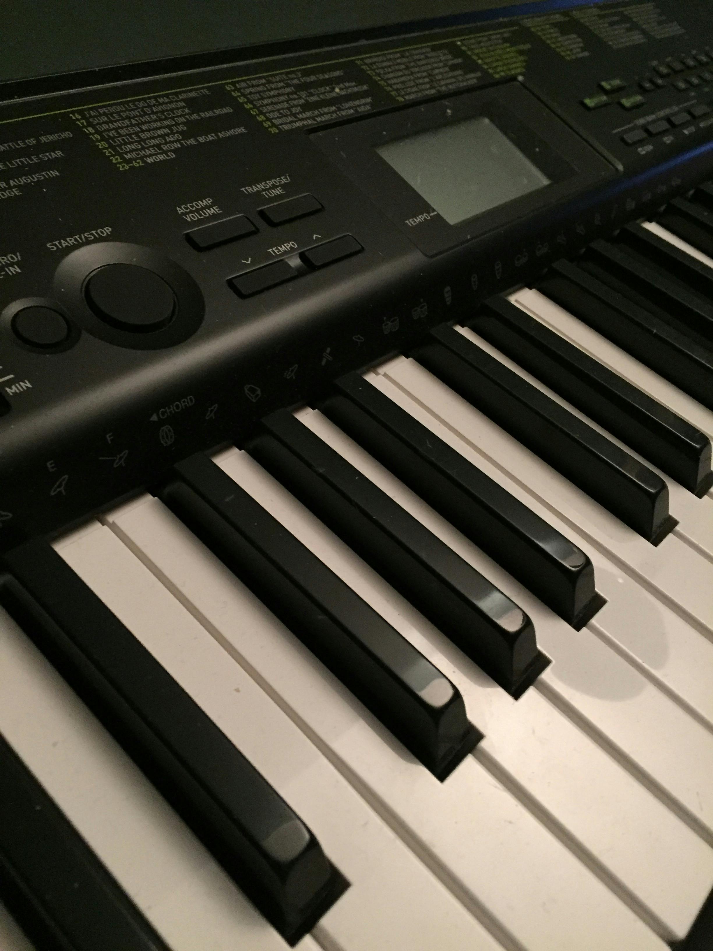 Free stock photo of electronic, keyboard, piano