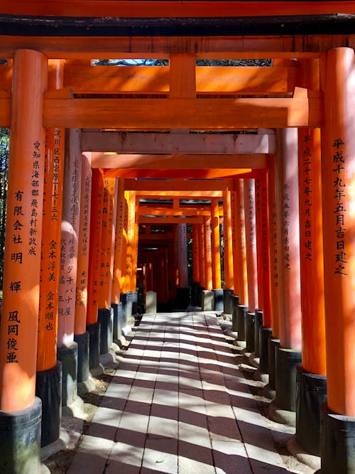 Fushimi Inari-taisha Shrine in Kyoto, Japan 