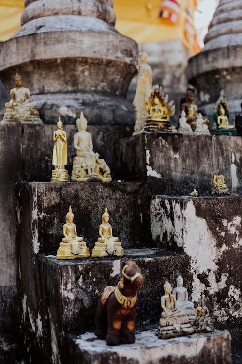 Buda, Budizm, dikey atış içeren Ücretsiz stok fotoğraf