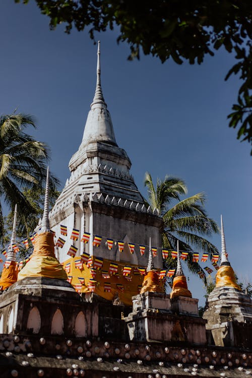 Foto stok gratis agama, Agama Buddha, atap
