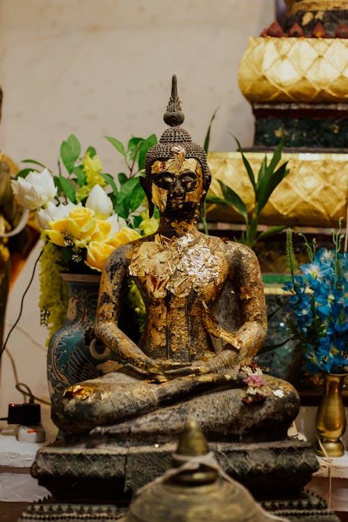 Foto stok gratis batu, Budha, kesenian