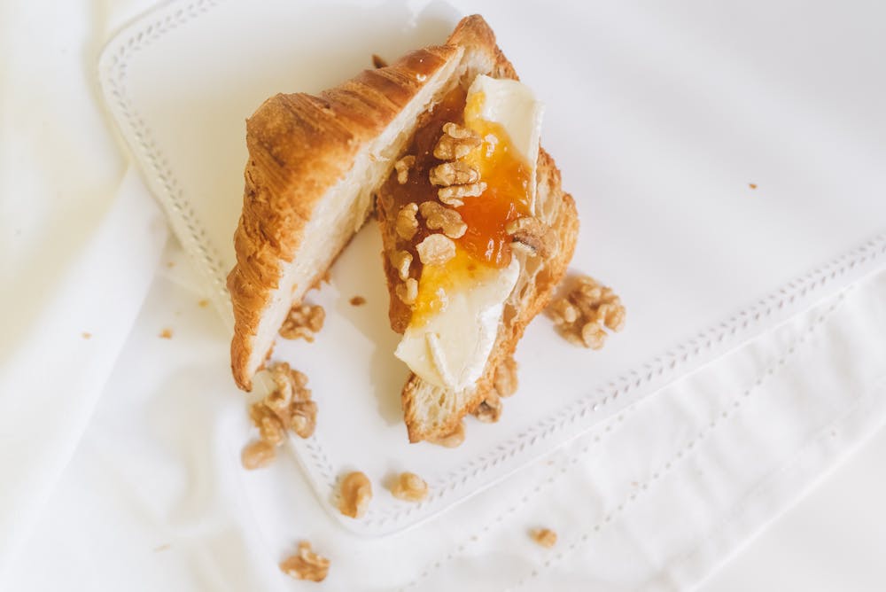 Sweet and Savory Jam-Brushed Brie