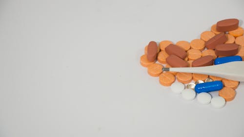 Бесплатное стоковое фото с copy space, аспирин, витамины