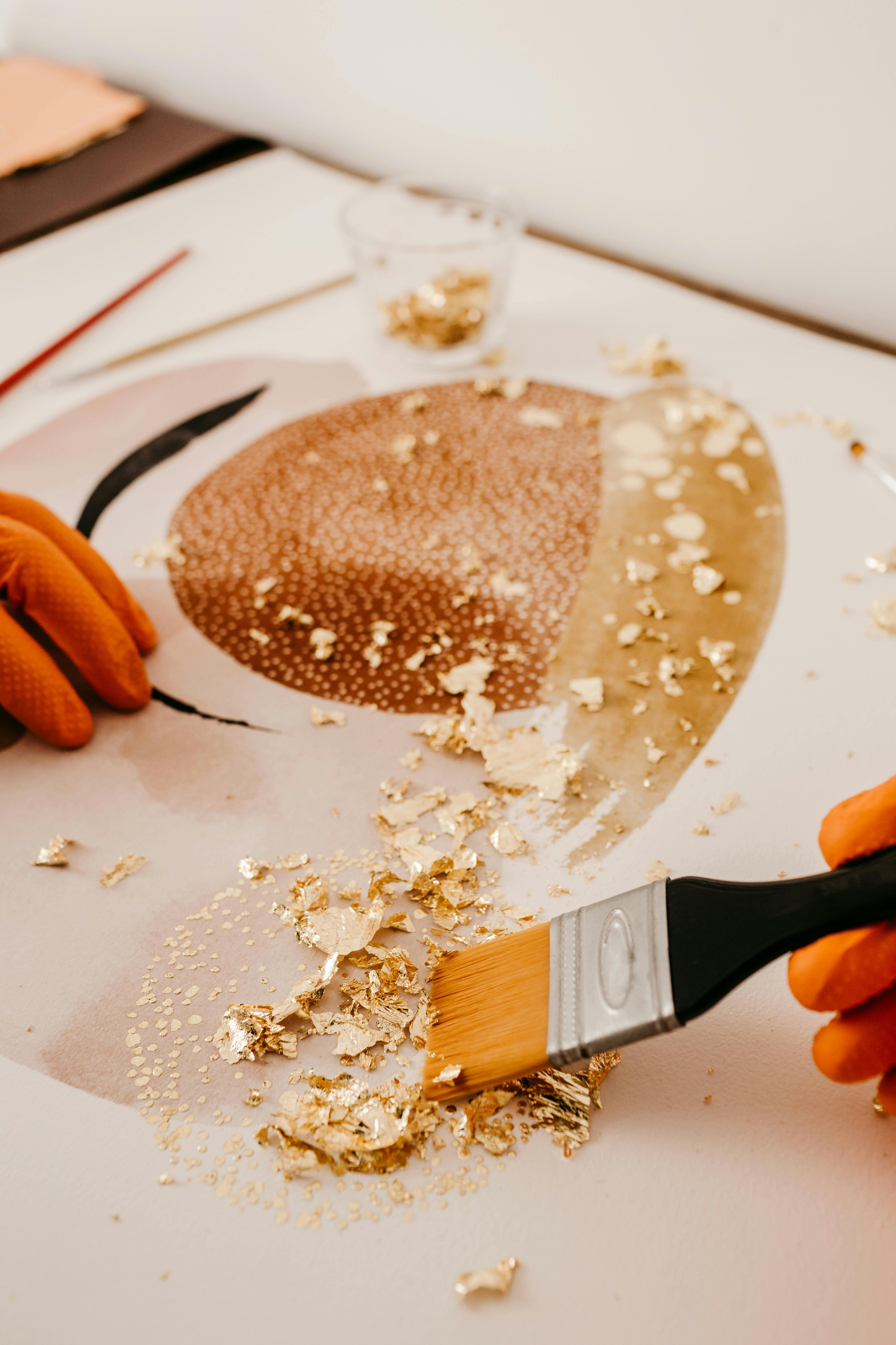 Person Making Abstract Creative Picture Free Stock Photo person-making-abstract-creative-picture-free-stock-photo