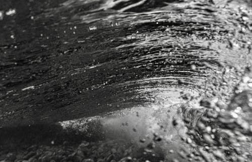 Water Waves in Close Up Photography