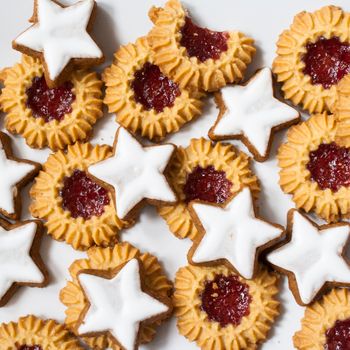 Shortbread With Icing Or Filling Cookie