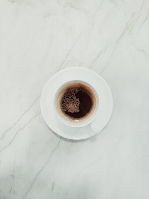 Kostenloses Stock Foto zu flatlay, kaffee, tasse