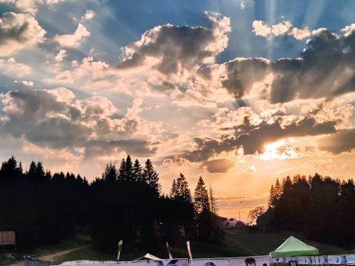 Free stock photo of clouds, sunset Stock Photo