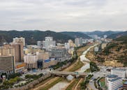 River in Valley Town