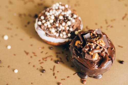 Sprinkles on Chocolate Cups 