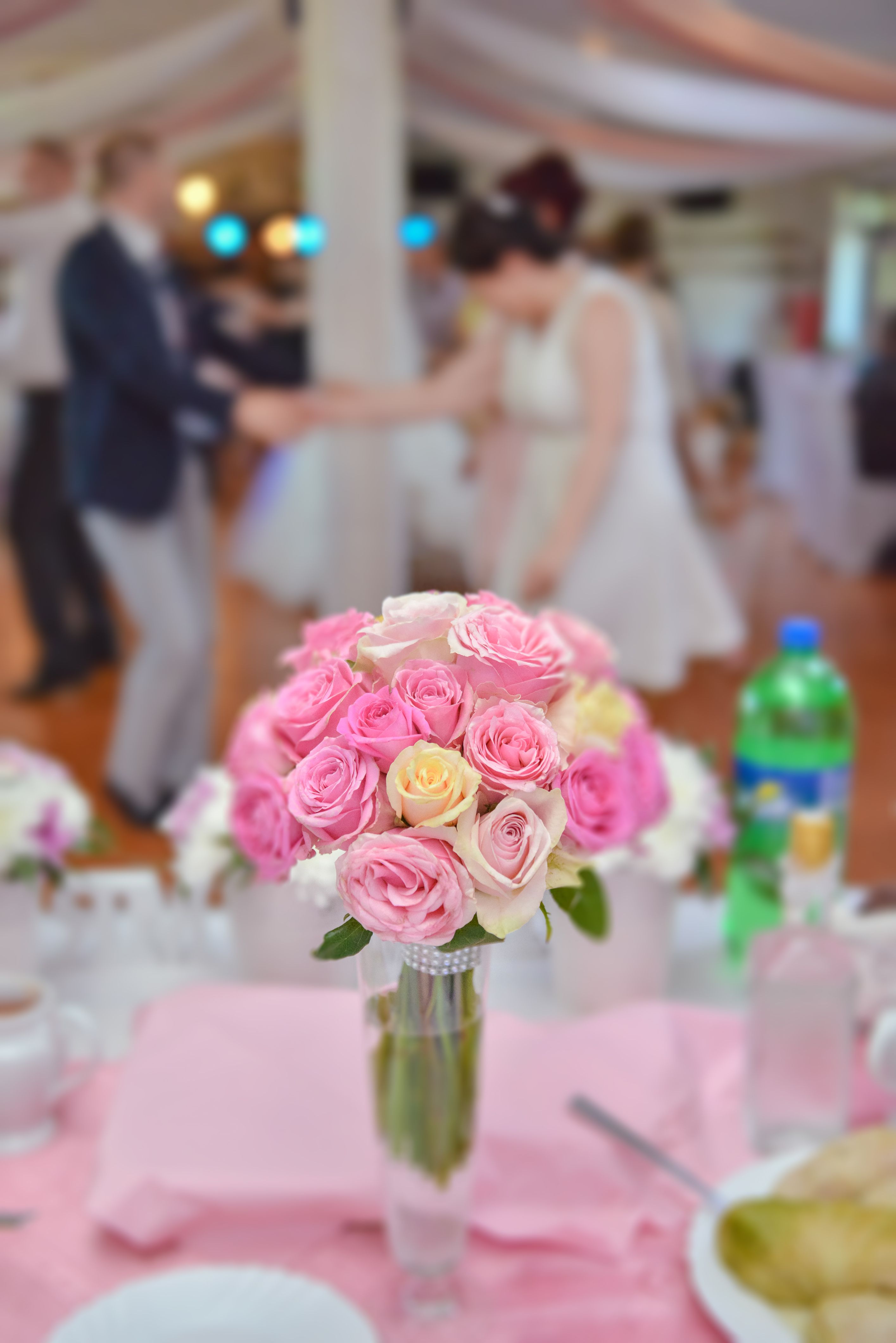 elegant-woman-with-flowers-on-wedding-day-free-stock-photo