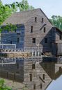 Brown Brick House Beside River