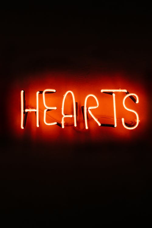 Red Neon Light Signage