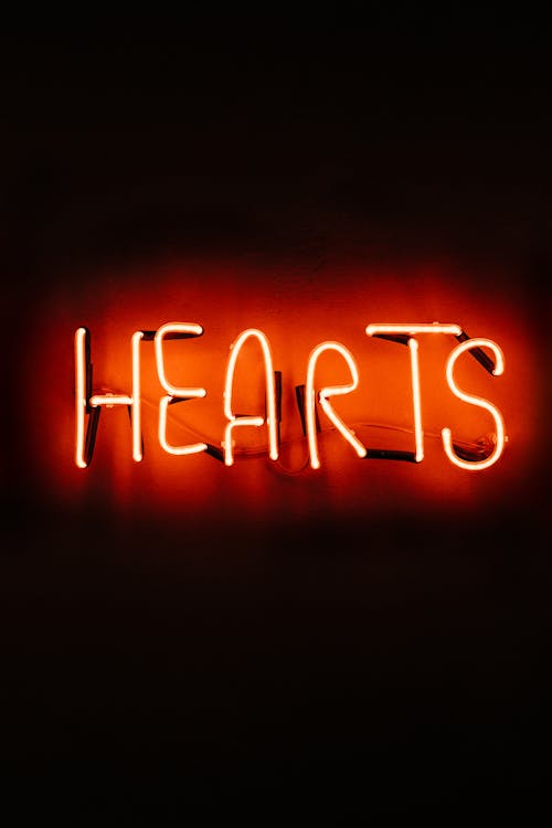 Free Red Neon Light Signage Stock Photo