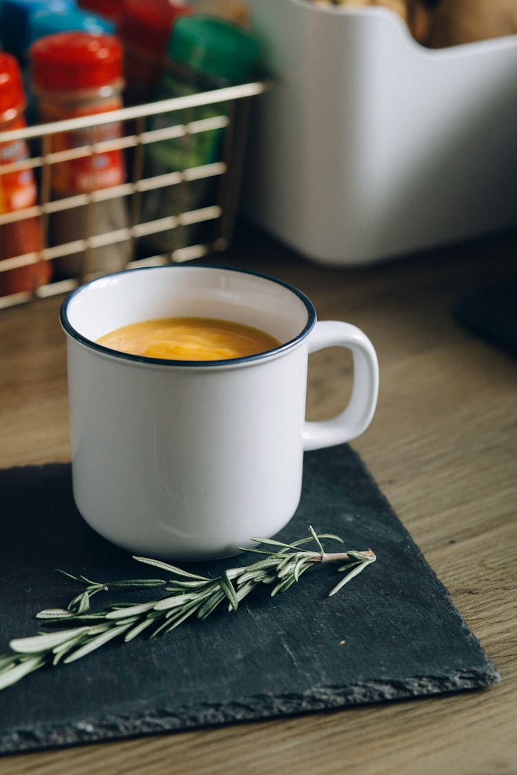 Pumpkin Soup In A Cup