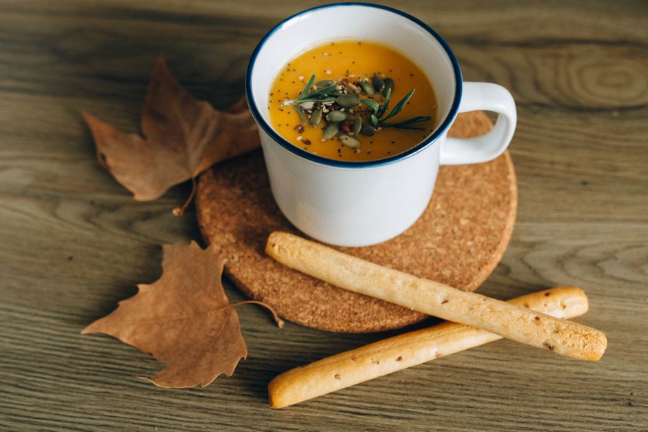 perilla seeds powder soup