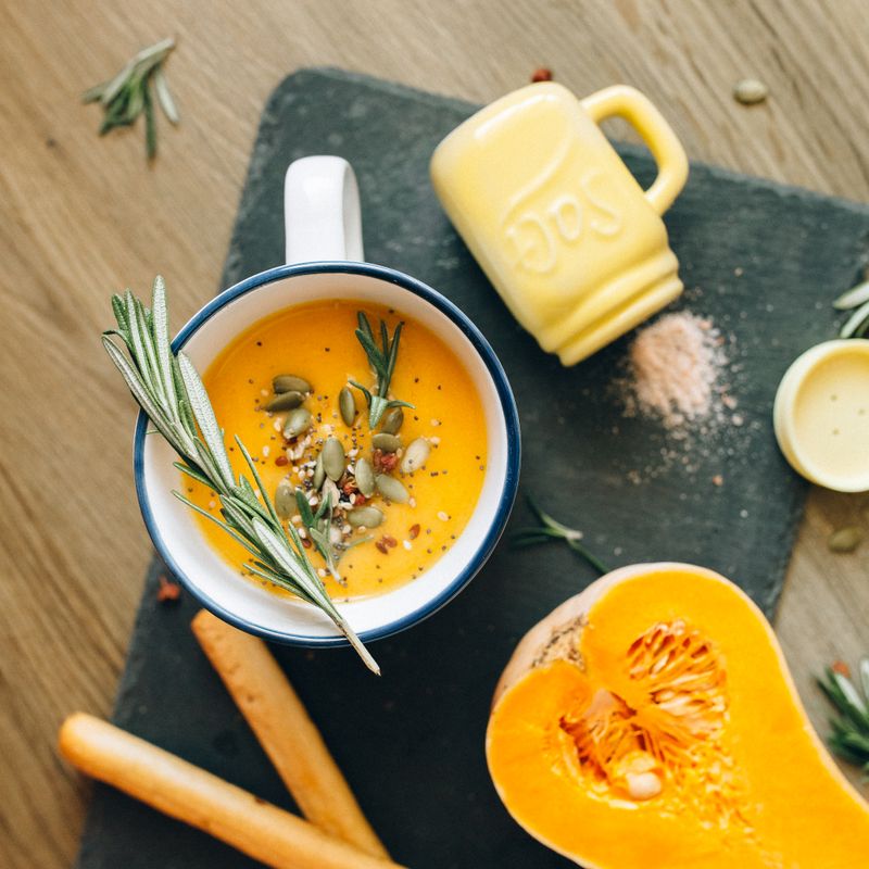Butternut Squash and Sage Chowder