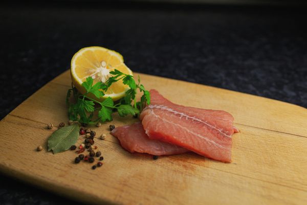Filet de saumon frais