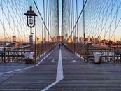 People Walking on Bridge