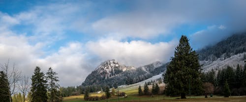 Gratis stockfoto met bergketen, clooud, panorama