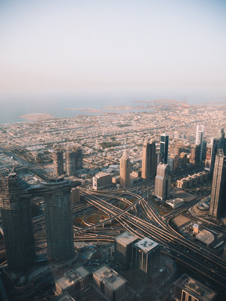 Aerial Photography Of A City In Dubai