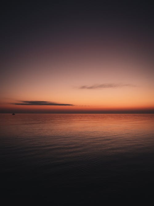 Body of Water during Sunset